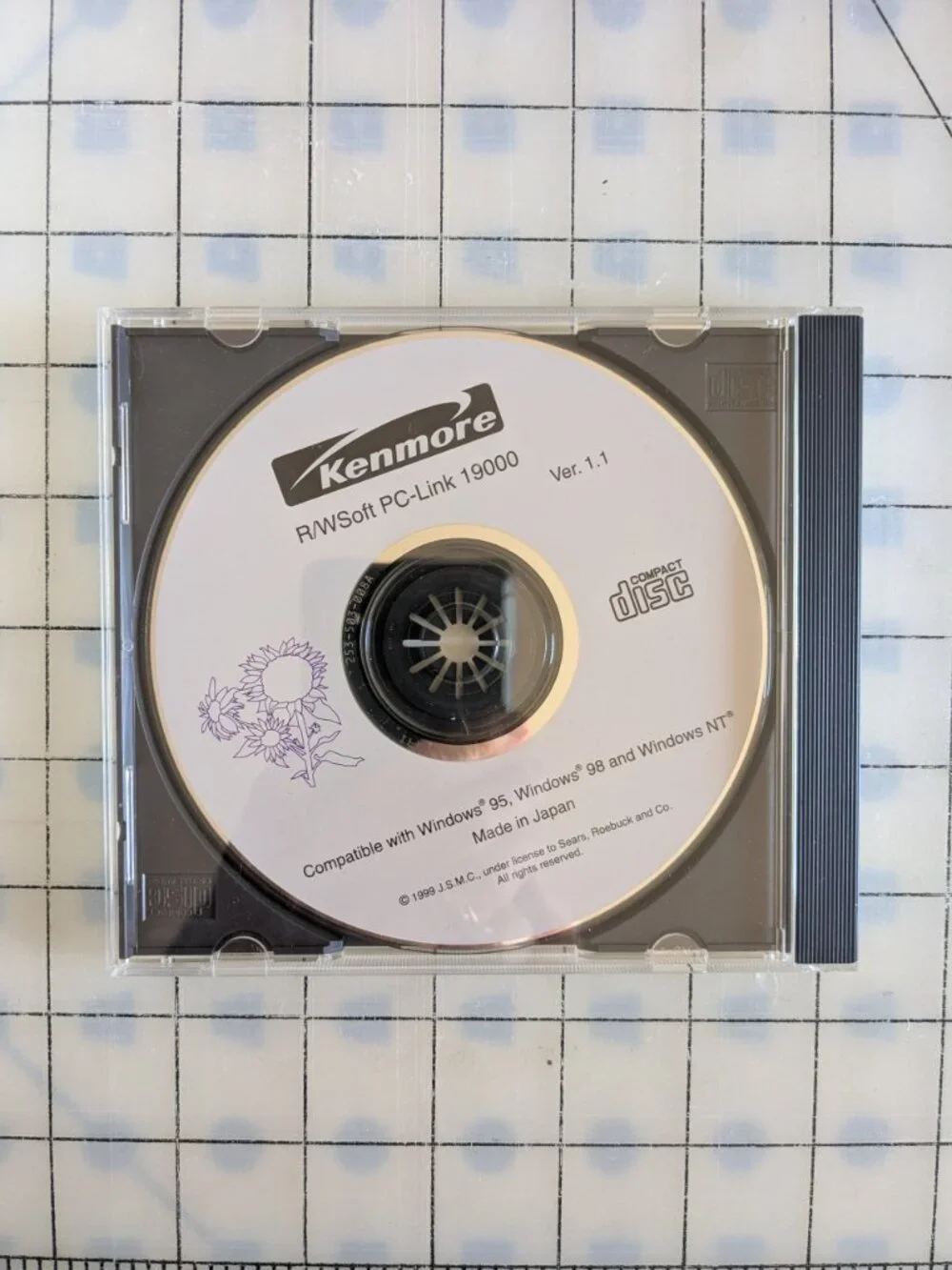 Kenmore R/W 19000 Embroidery Data Reader Writer Box Kit V1.1